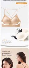 Load image into Gallery viewer, High Elastic Sports Bra 3 Ways Wearing Cross Back Wireless Padded Brassiere Breathable Invisible Yoga Fitness Workout Lingerie
