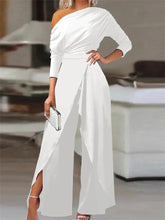 Load image into Gallery viewer, Elegant Office Wide Leg Jumpsuit
