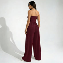 Load image into Gallery viewer, Strapless Wide Leg Casual Jumpsuit
