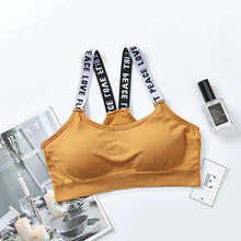 Load image into Gallery viewer, Women Sexy Sports Bra Tops For Gym Top Fitness Yoga Female Pad Sportswear Vest Tank Tops Sport Push Up Sports Bras Underwear
