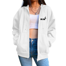 Load image into Gallery viewer, New in Women Tracksuit Trend Printing Hooded Sweatshirts Pants 2Pcs Set Casual Zipper Overcoat Suit Daily Clothing Autumn Winter

