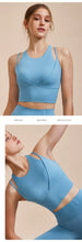Load image into Gallery viewer, Sports Bra with Shock-absorbing Shoulder Straps for Women, Gathered Back, Fitness Bra, Running Top, New
