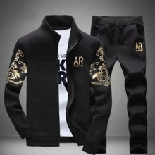 Load image into Gallery viewer, Plus Size 5XL 6XL Men's Tracksuit Autumn Clothes Sportswear Two Piece Set Men Jacket Sweatpants Male Sweatsuit Sports Suits Sets
