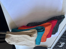 Load image into Gallery viewer, Metallic Knit Mid Calf Socks
