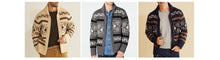 Load image into Gallery viewer, Winter Men's Cardigan Sweaters Fashion Male Knitted Sweater Thermal Warm Coats Casual Man Cashmer Lapel Knitted Jackets Clothing
