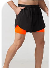 Load image into Gallery viewer, Men's Running Shorts 2025 New Release Gym Fitness 2-in-1 Exercise Summer Quick Dry Trendy Personalized Running Shorts
