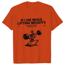 Load image into Gallery viewer, Gym Workout T-shirts for Men Clothing Funny Weightlifting Tshirts Short Sleeve Tops Clothes Fitness Exercise Tee Shirts Homme
