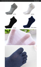 Load image into Gallery viewer, Five Toe No Show Socks
