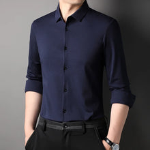 Load image into Gallery viewer, Mulberry Silk Blend Slim Shirt
