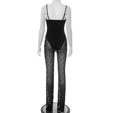 Load image into Gallery viewer, Lace Mesh Backless Summer Jumpsuit
