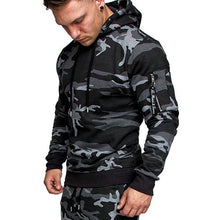 Load image into Gallery viewer, Outdoor Casual Tracksuits Mens Hoodies Military Army Tactical Combat Hoody Pullover Tops Camouflage Hunting Fishing Sweatshirts
