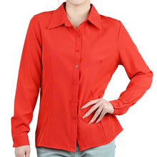 Load image into Gallery viewer, Elegant Classic Lapel Office Blouse
