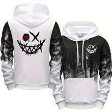 Load image into Gallery viewer, Men's Tracksuit  Men Two Piece Sets Versatile Casual Jogging Sweatshirts Fashion Comfort Daily Sports Simple Splashed Ink Hoodie
