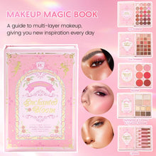Load image into Gallery viewer, 5 Layers All In One Makeup Book Palette,48 Eyeshadow+6 Blush+Contour Highlight Brow Pomade+6 Lipstick Full Face Makeup Kit
