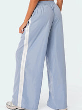Load image into Gallery viewer, Striped Drawstring Casual Cargo Pants
