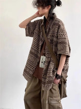 Load image into Gallery viewer, Ethnic Casual Beach Shirt Men
