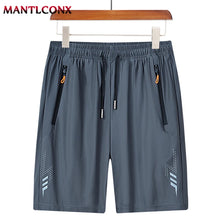 Load image into Gallery viewer, Summer New Joggers Men Shorts Quick Dry Sports Running Shorts Men Fashion Breathable Elastic Waist Board Short Pants Male Bottom
