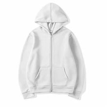 Load image into Gallery viewer, Men’s High Street Solid Zip-Up Hoodie
