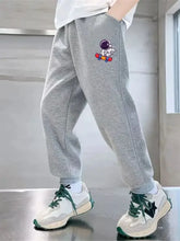 Load image into Gallery viewer, Boys' Off-Road Truck Print Joggers – Casual Sweatpants for Spring, Autumn, and Winter
