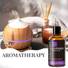 Load image into Gallery viewer, 100ML Pure Plant Essential Oil Mint Bergamot Patchouli Citronella Lemongrass Chamomile Cedarwood For Reed Diffuser Humidifier
