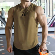 Load image into Gallery viewer, Summer Men's Tank Top Fitness Training Clothing Quick-drying Loose Bodybuilding Sleeveless Shirt Men Fashion Basketball Vest
