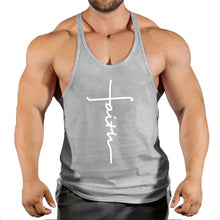 Load image into Gallery viewer, Gym Top Men T-shirts Fitness Man Clothes Muscular Bodybuilding Shirt Singlet Stringer Clothing Vest Men's Singlets Vests Tops
