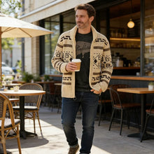Load image into Gallery viewer, Winter Men's Cardigan Sweaters Fashion Male Knitted Sweater Thermal Warm Coats Casual Man Cashmer Lapel Knitted Jackets Clothing
