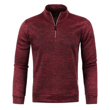 Load image into Gallery viewer, Men Sweatshirts Spring Autumn Pullover Half Zipper Pullover for Male Hoody Outdoor Sweatshit Solid Color Stand Collar
