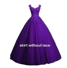 Load image into Gallery viewer, Sleeveless Wedding Dresses Classic Sweetheart Vestido De Noiva Luxury Lace Bridal Ball Gown Formal Robe De Mariee Customized

