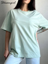 Load image into Gallery viewer, Soft Loose Cotton Summer Tee
