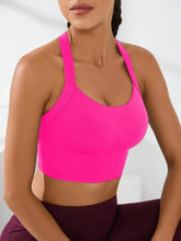 Load image into Gallery viewer, Sports and Beautiful Back Bra Set, Cross-Back Sports Bra, No Chest Pad, Adjustable Size, and Can Be Worn Inside Normally
