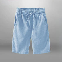 Load image into Gallery viewer, Cotton Linen Casual Beach Shorts
