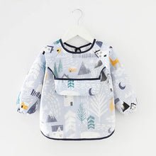 Load image into Gallery viewer, Waterproof Long Sleeve Baby Bib
