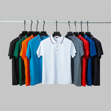 Load image into Gallery viewer, Men's Casual Solid Color Short Sleeve Polo Shirt 2025 Summer Fashionable Comfortable Versatile Top for Men
