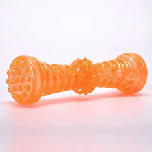 Load image into Gallery viewer, Dog Teething Toy Chew Stick Bite Resistant Fun Leak Proof Food Toy Pet Teether Cleaner Stick
