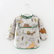 Load image into Gallery viewer, Waterproof Long Sleeve Baby Bib
