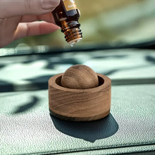 Load image into Gallery viewer, Car &amp; Home Essential Oil Diffuser - Made of Wood Mini Cute Natural Fragrance Diffuser Suitable for Bedroom Living Room Bathroom
