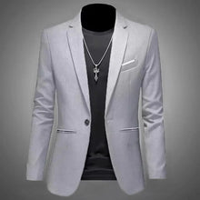 Load image into Gallery viewer, Autumn Slim Casual Suit Jacket
