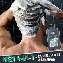 Load image into Gallery viewer, Men 4-in-1 Body, Hair, Beard and Face Wash - Hydrates Skin, Beard and Hair All Day, Strengthen Hair and Beard, Gift for He..
