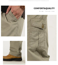 Load image into Gallery viewer, Multi Pocket Casual Cotton Overalls
