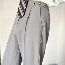 Load image into Gallery viewer, Classic White Wide-Leg Dress Pants
