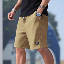 Load image into Gallery viewer, Men's Shorts, Men's Casual Pants, Men's Beach Shorts, Men's Sports Shorts, New Fashionable Textured Fabric, Breathable Pants, Su
