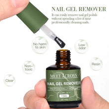 Load image into Gallery viewer, 1/4bottle Nail Gel Remover Polish Soak-Off 3 Minutes Quickly &amp; Easily Removes Gel Polish 0.5fl.Oz Professional Non-Irritating
