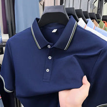 Load image into Gallery viewer, Turn Down Collar Summer Polo
