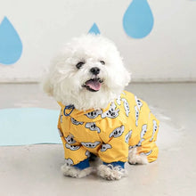 Load image into Gallery viewer, Waterproof Hooded Pet Rain Jacket
