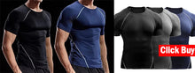 Load image into Gallery viewer, Men's Running Shorts Quick-drying Fitness Black Double Layer Shorts Men New Sport Workout Training Bodybuilding Short Pants
