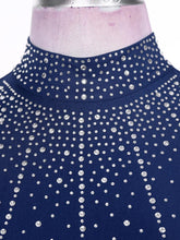 Load image into Gallery viewer, Shiny Lyrical Rhinestone Maxi Dress
