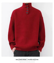Load image into Gallery viewer, Sweater Men's Winter Turtleneck Base Layer Warm Thickened Wool Pullovers
