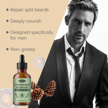 Load image into Gallery viewer, Men Beard Care Oil Moisturizing Growth Shine Soften Beard Strengthen Roots Hair Thicker Styling Care Beard Growing Essential Oil
