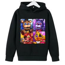 Load image into Gallery viewer, Kids Cartoon Sporty Pullover Hoodie
